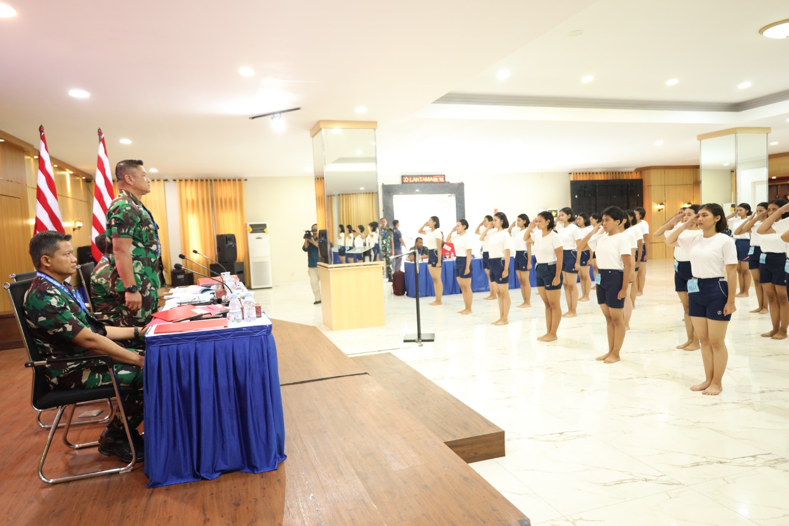 Komandan Lanal Bandung Hadiri Sidang Pantukhir Daerah Caba Dan Cata PK