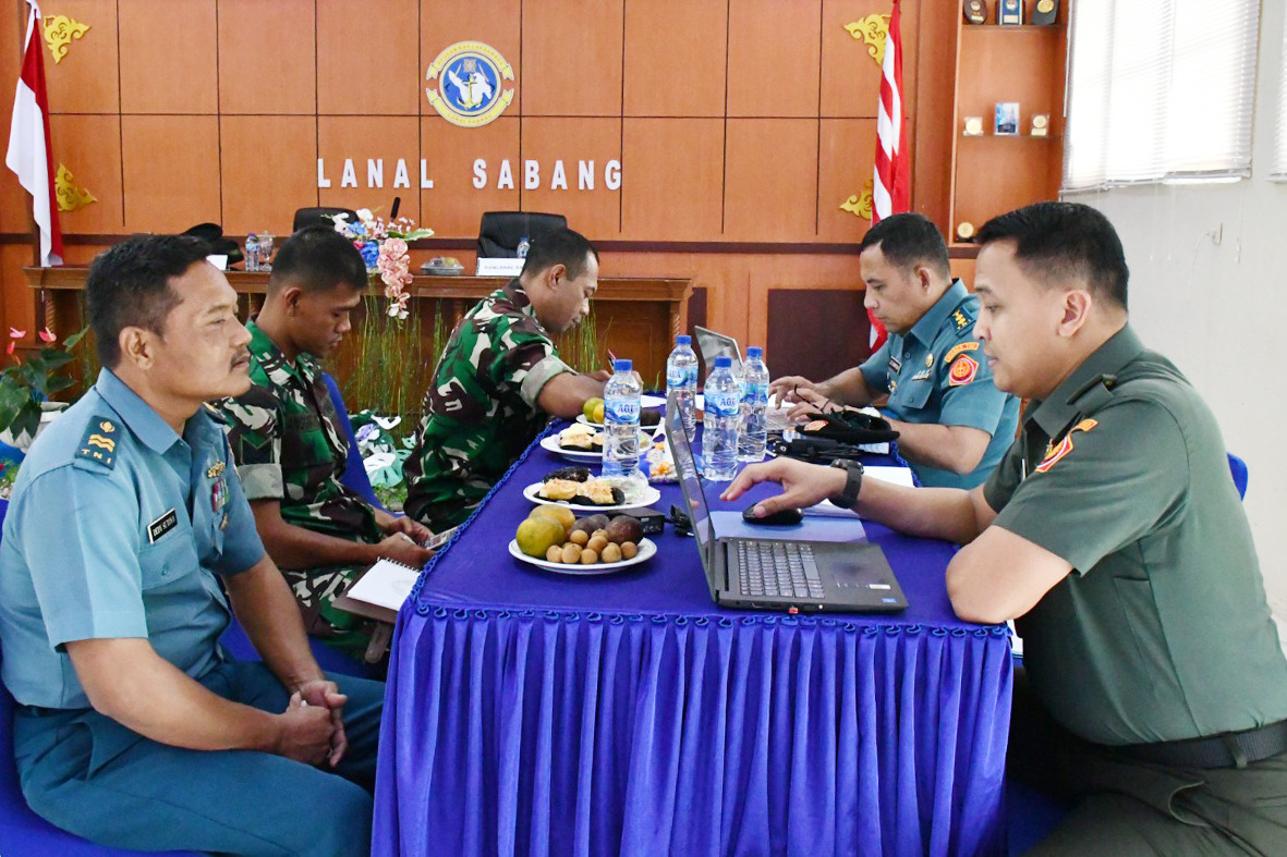 Lanal Sabang Terima Tim Itjen Tni Dalam Rangka Audit Kinerja Dan